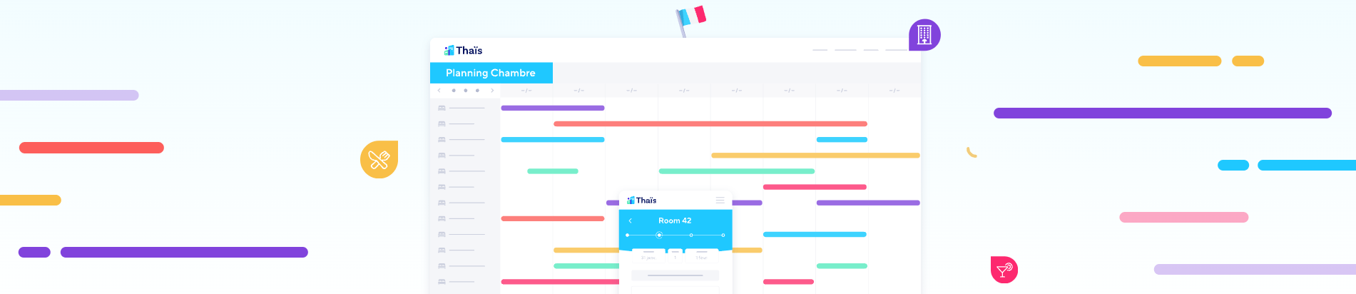 Thaïs PMS Thaïs PMS - Logiciel hôtelier